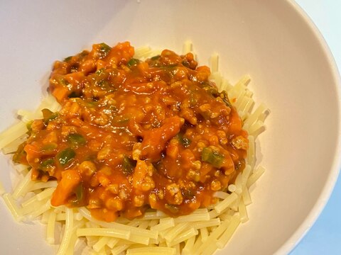 幼児食☆トマトソースパスタ